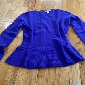 Women’s Autumn Cashmere Purple Sweater Size XS